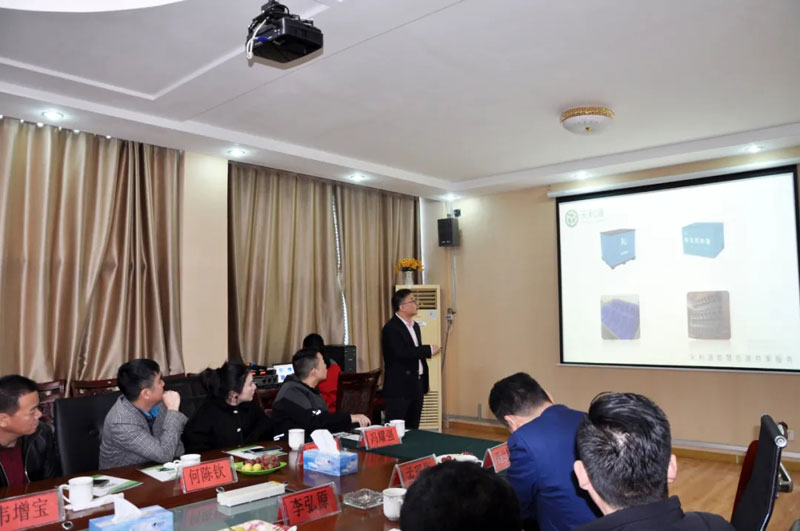 熱烈歡迎華商書院物流包裝聯(lián)盟蒞臨山東天利源參觀交流！
